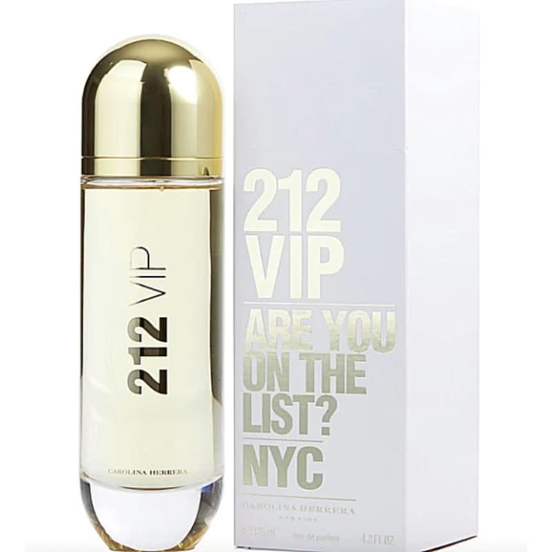 212 VIP Silver (Limited Edition Size) 125ml - Perfume Hut