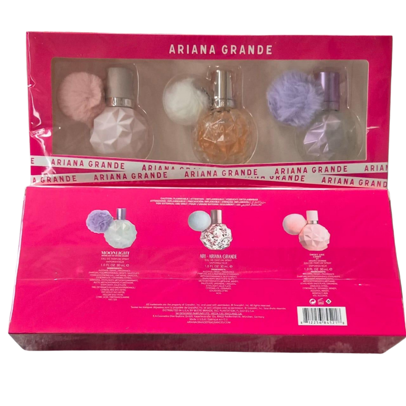 Ariana Grande Set (Pink Box) (3 x 30ml)