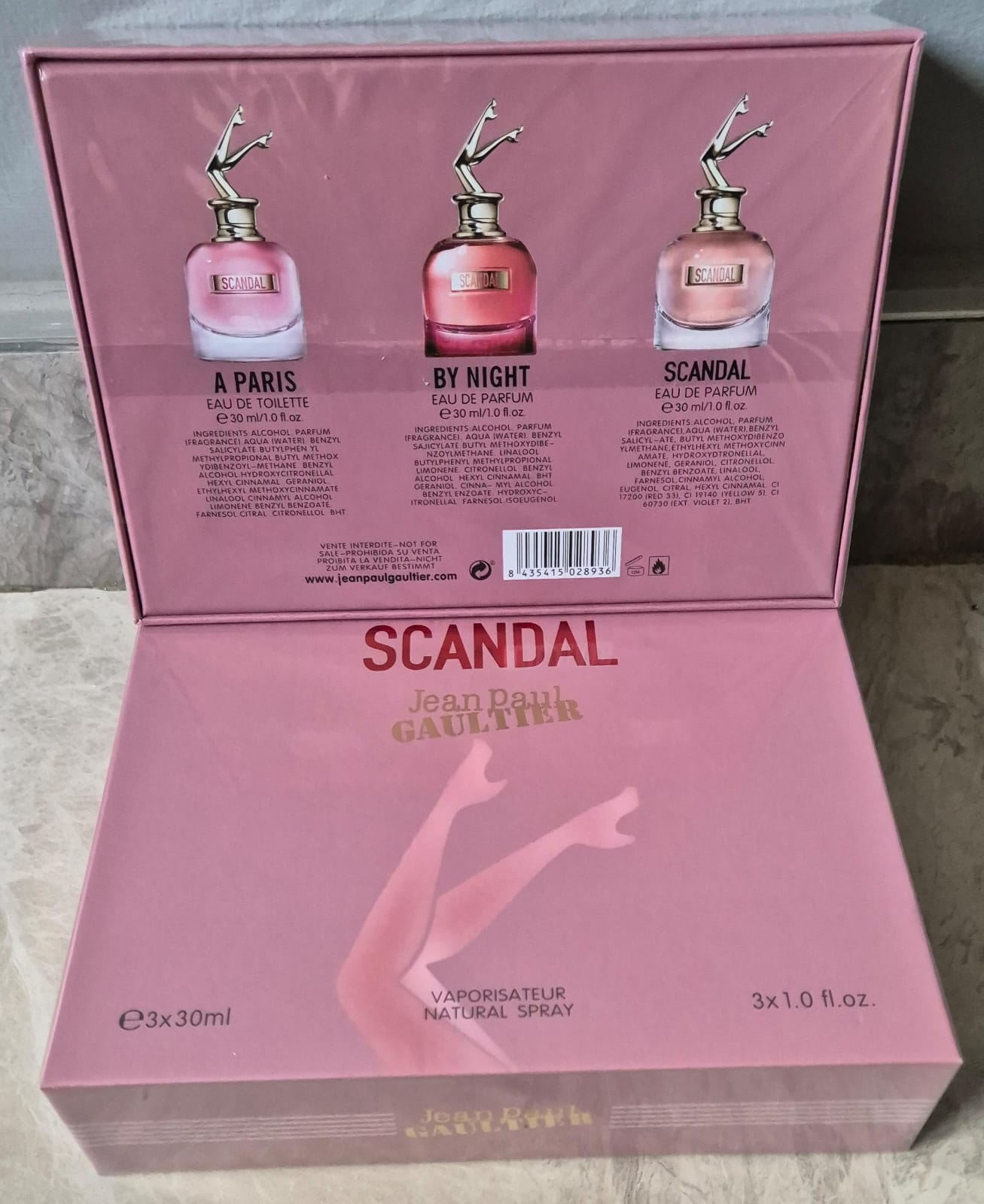 Jean Paul Gaultier Scandal Set (3 x 30ml) - Perfume Hut