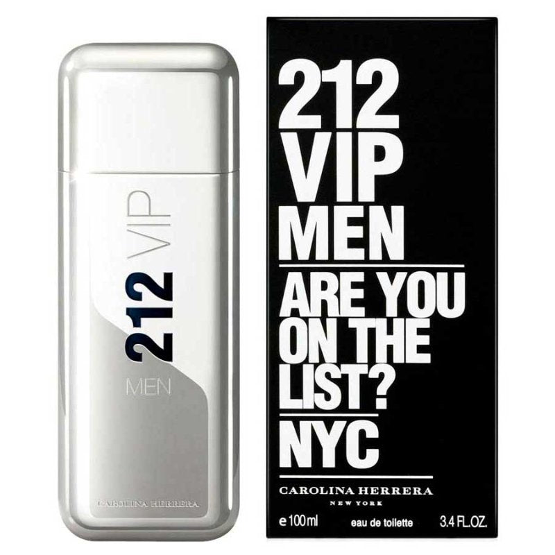 212 VIP Silver Men 100ml - Perfume Hut