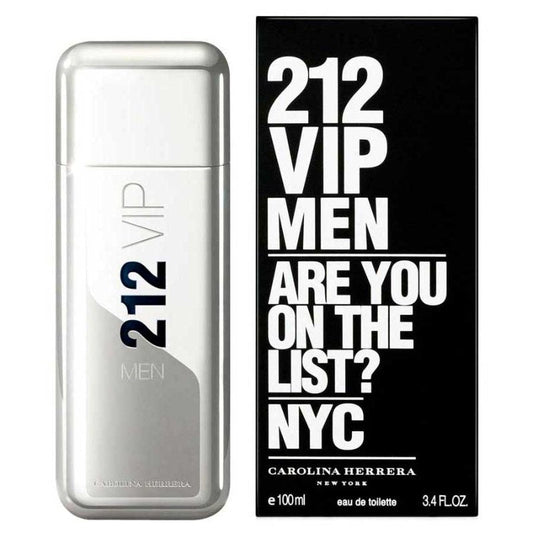 212 VIP Silver Men 100ml - Perfume Hut