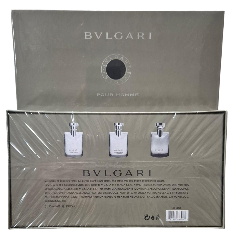 Bvlgari Pour Homme Set (3x30ml)