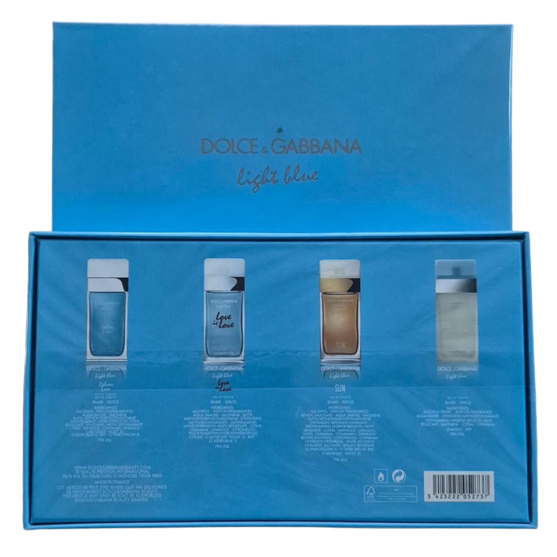 Dolce & Gabbana Light Blue Set (4x30ml)