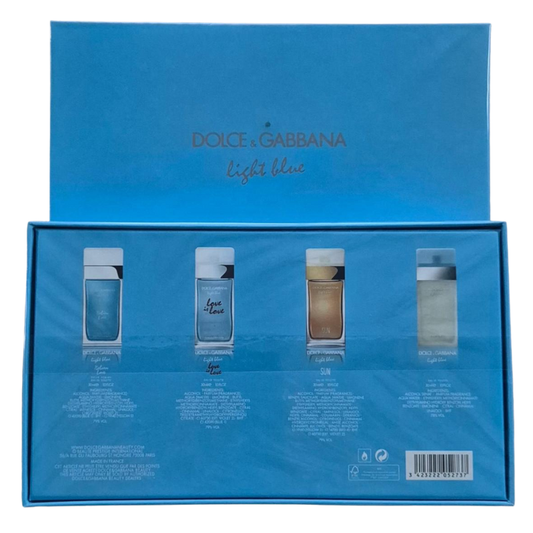 Dolce & Gabbana Light Blue Set (4x30ml)