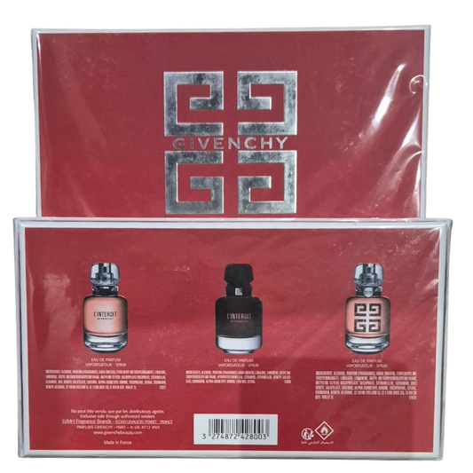 Givenchy L'INDERDIT Set (Red Box) (3x30ml)