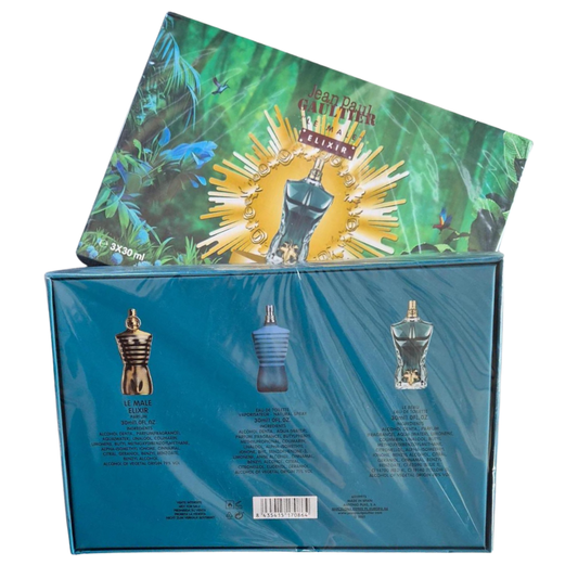 Jean Paul Gaultier EDT / Le Male Elixir / Le Beau Set (3x30ml)