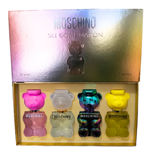 Moschino Toy 2 Set (Silver Box) (4×30ml)
