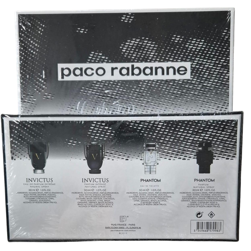 Paco Rabanne Invictus Victory/Phantom Set (4x30ml)