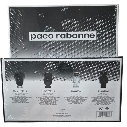 Paco Rabanne Invictus Victory/Phantom Set (4x30ml)
