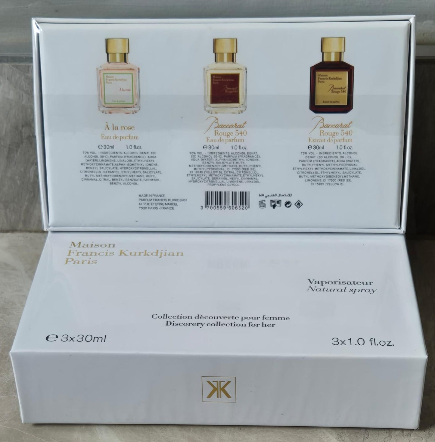 Maison Francis Kurkdjian Set (3 x 30ml) - Perfume Hut